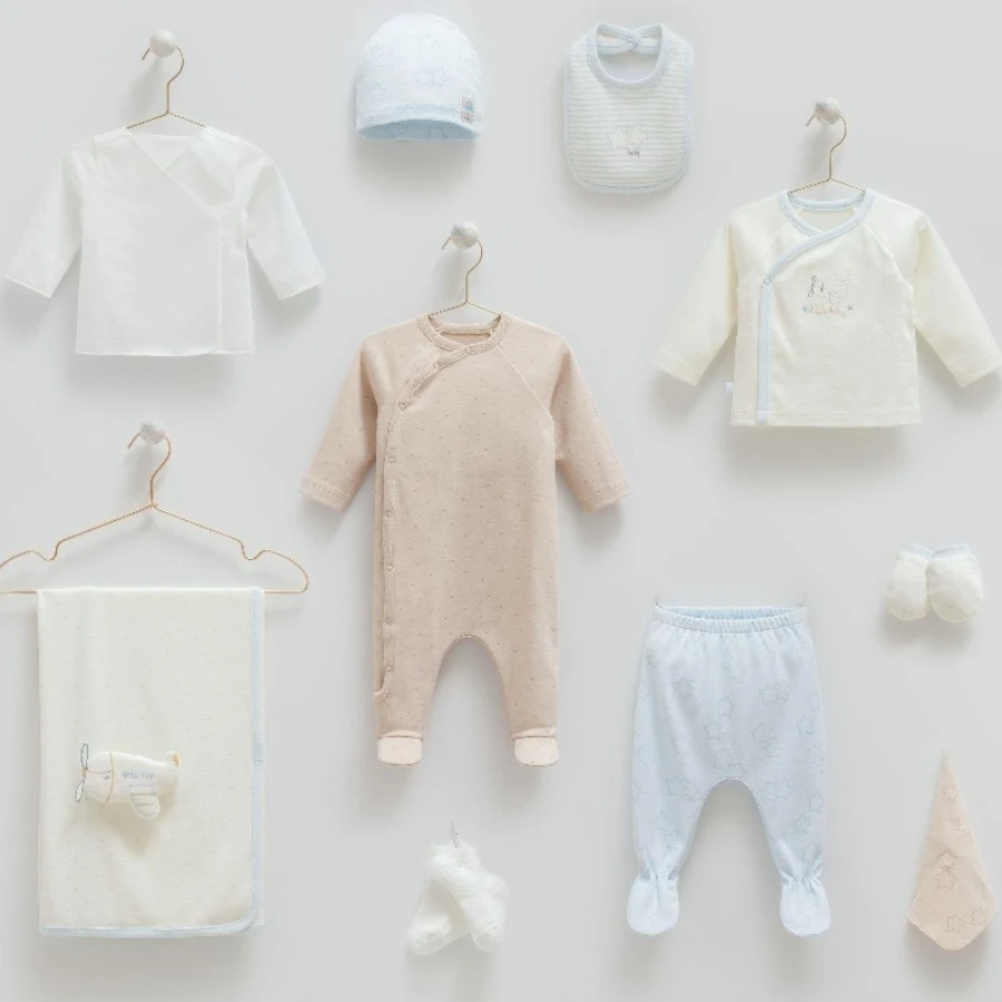 Caramell 21631 Uçak Desenli 10lu Hastane Çıkışı