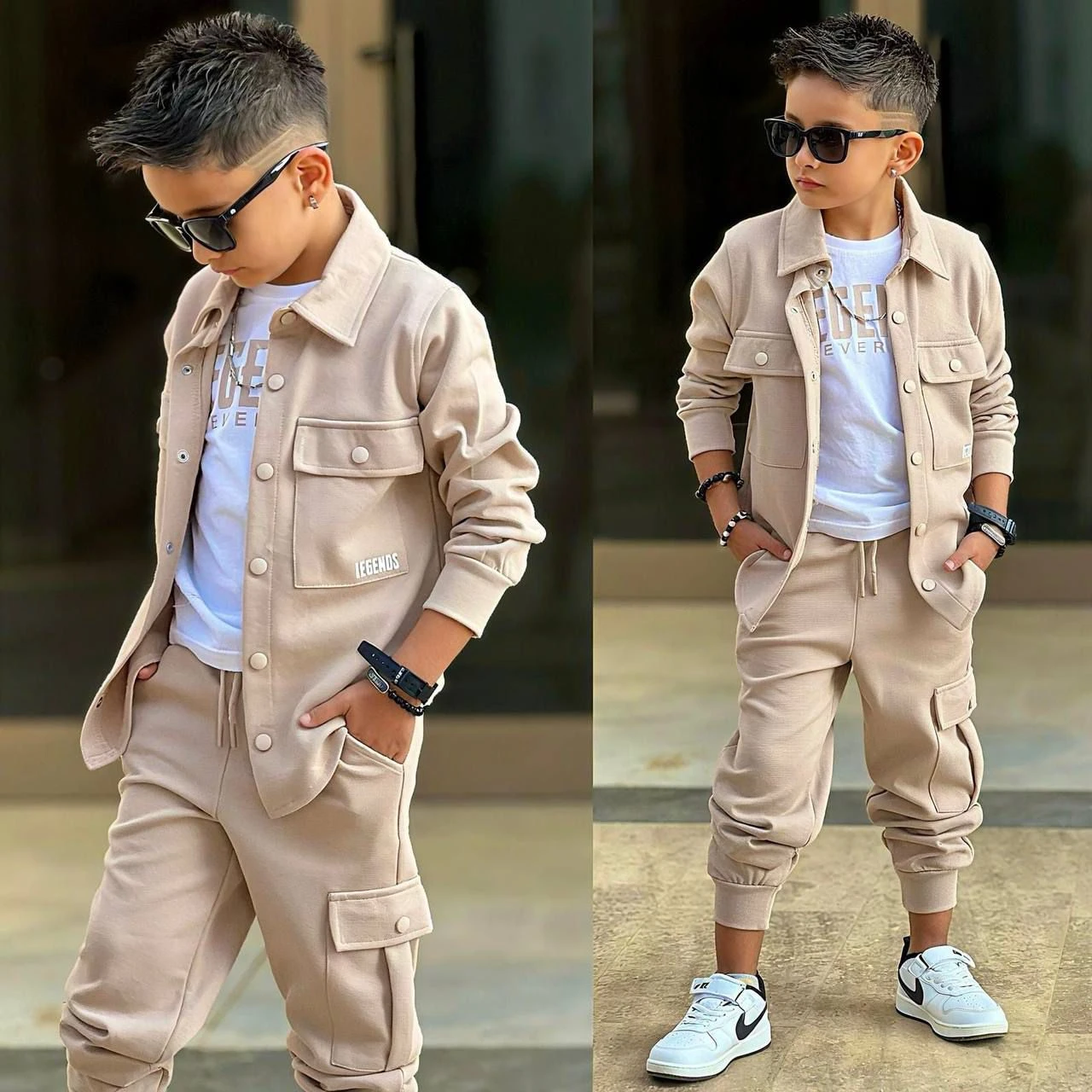 Bam Bam 60303 Legends Baskılı Ceketli 3lü Takım