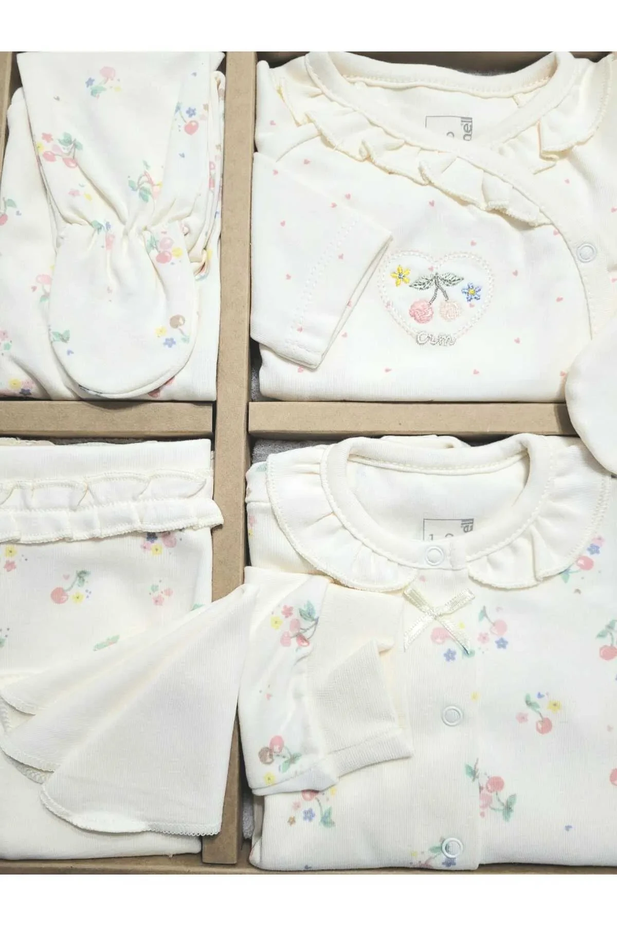 Caramell 1207 Cherry Baby 10 lu Zıbın Set