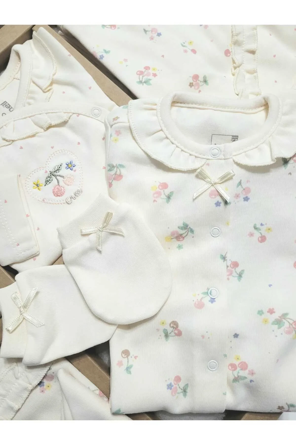 Caramell 1207 Cherry Baby 10 lu Zıbın Set