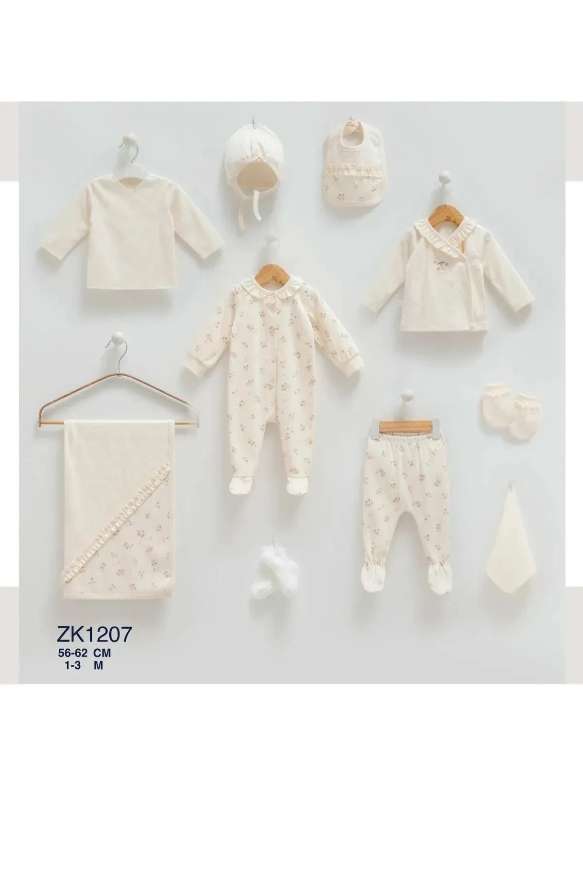 Caramell 1207 Cherry Baby 10 lu Zıbın Set