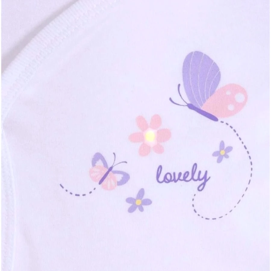 Hello Baby 24015 Kelebek Desenli 10lu Hastane Çıkışı