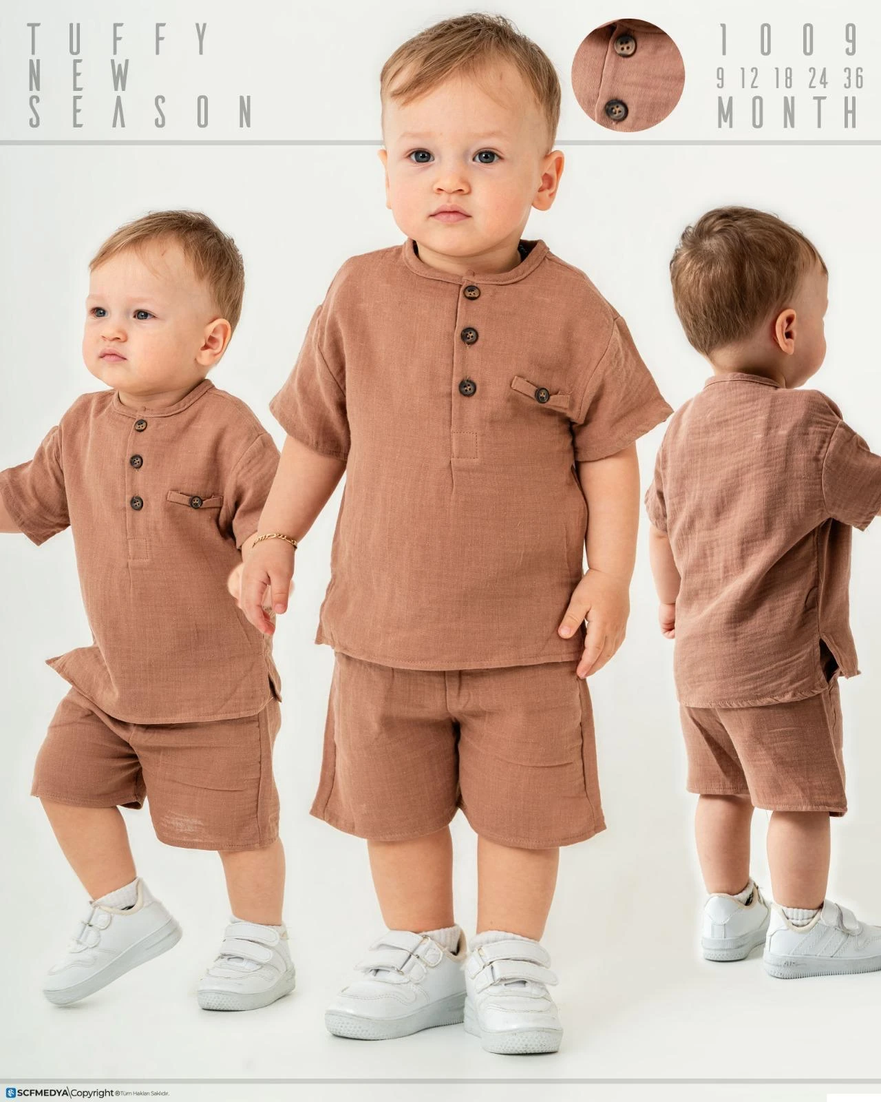 Tuffy 10090 Şortlu Erkek 2li Takım