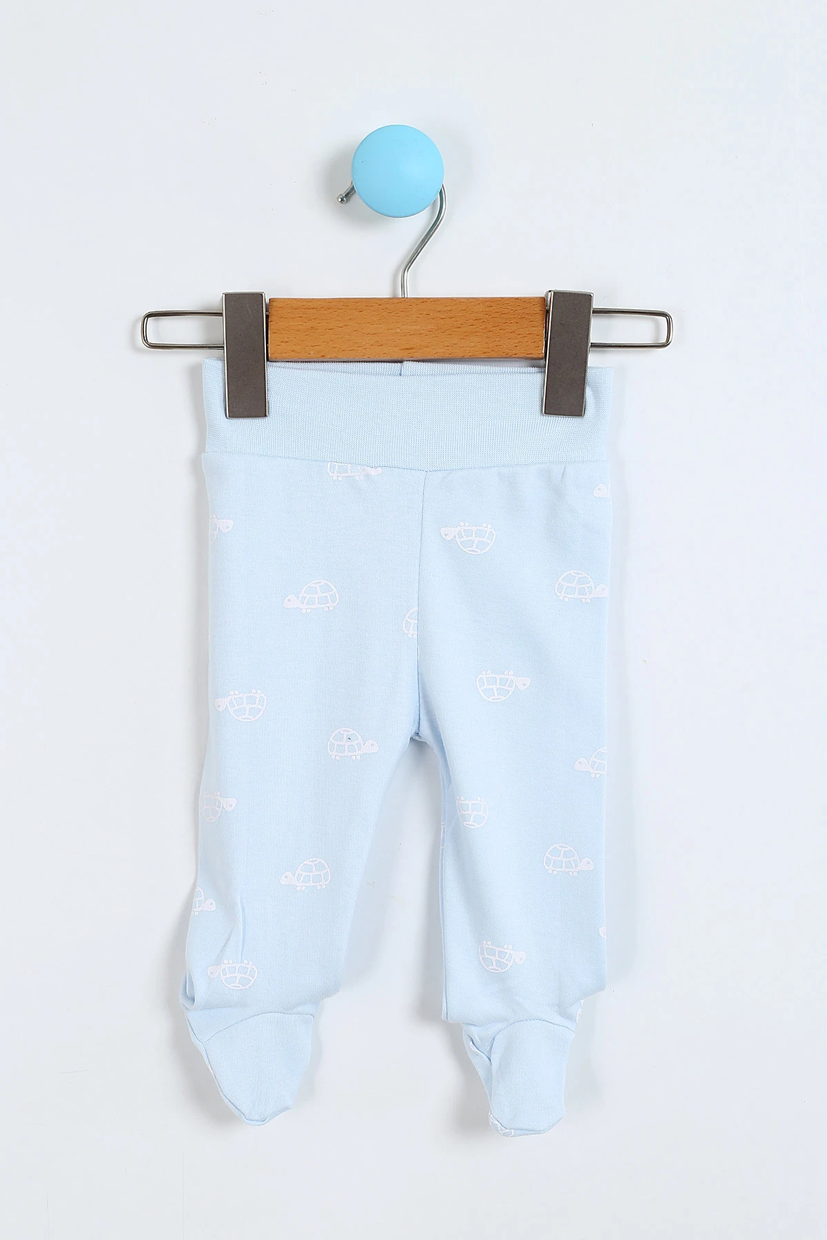 Babycan 9368 Kaplumbağa Baskılı 3lü Zıbın Set