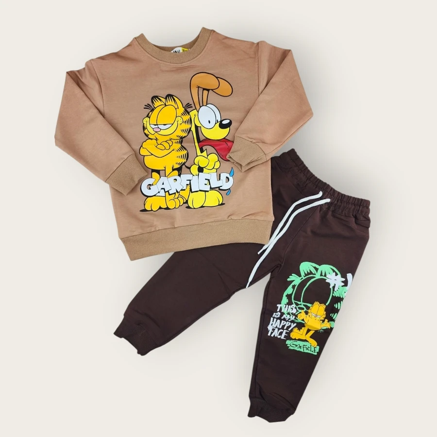 Wikiboom 90031 Garfield Baskılı 2li Takım