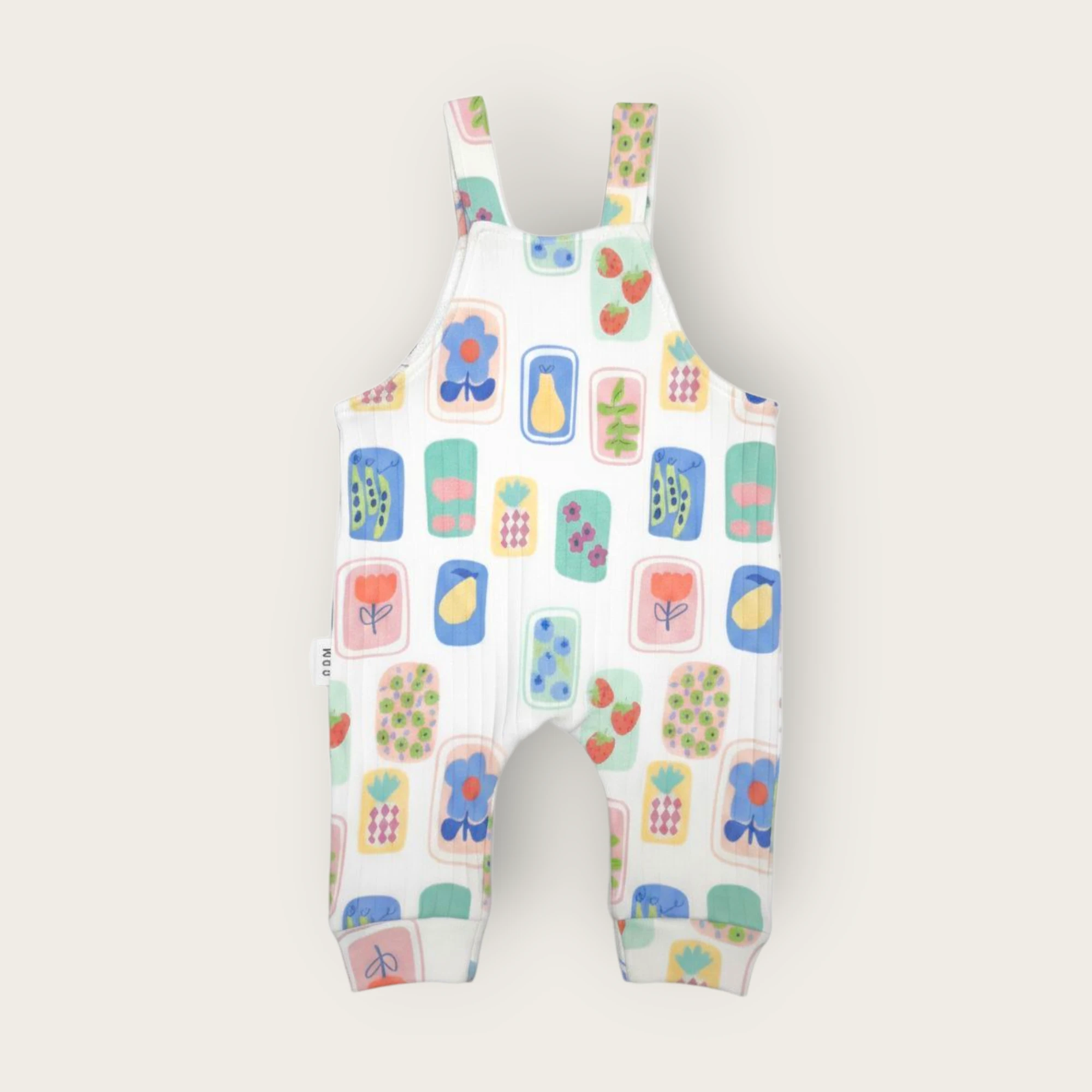 Babymii 283 Karışık Desenli Kız Tulum