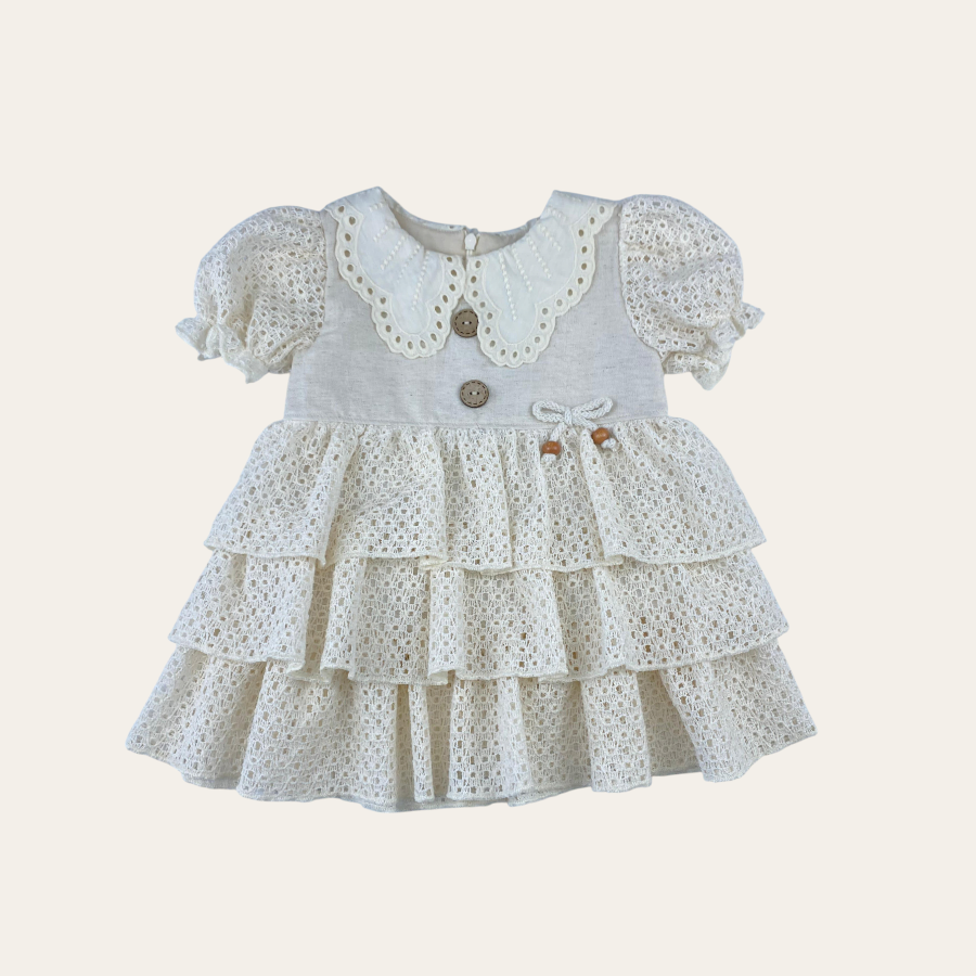 Dandini 7400 Keten Elbise
