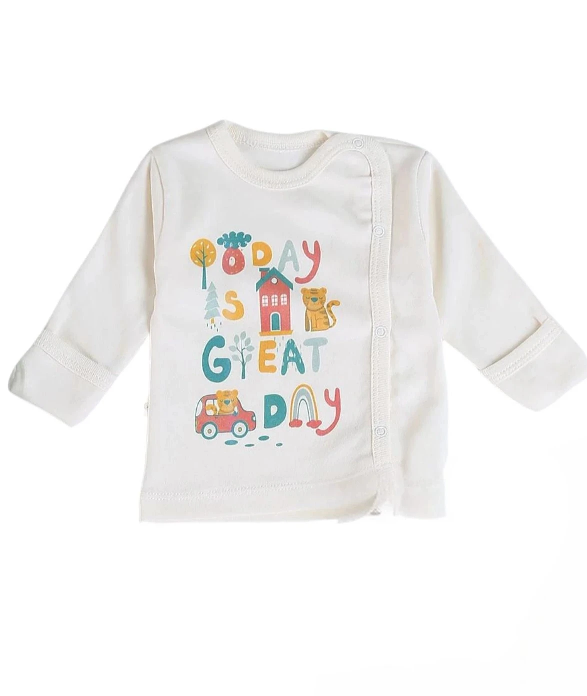 Babycan 9341 Aslancık Baskılı 3lü Zıbın Set