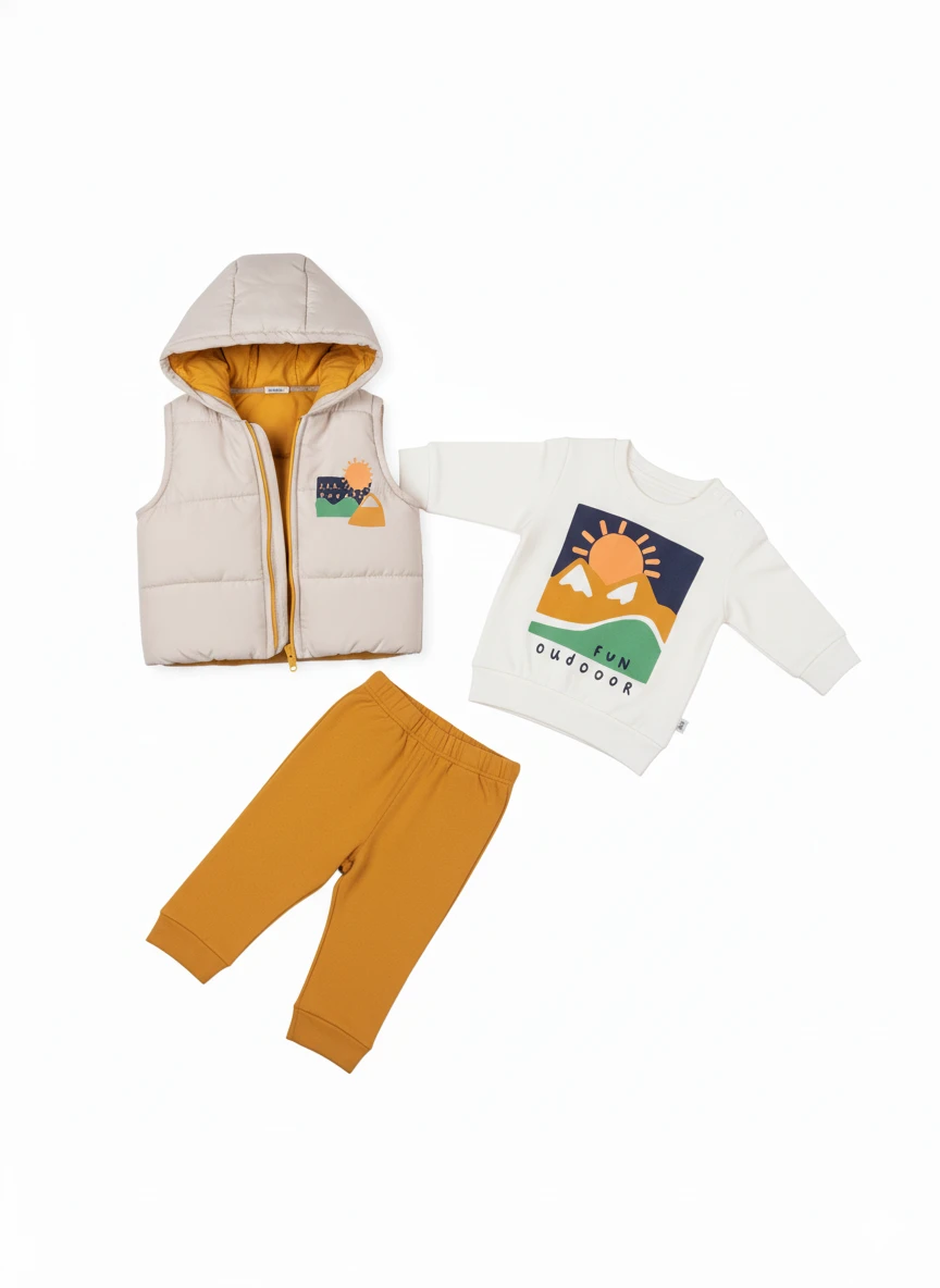 Hippıl 5178 Şişme Yelekli 3lü Takım