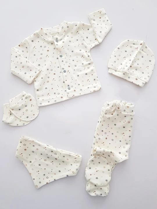 Esya Baby 5042 Yıldızlı 5 li Set