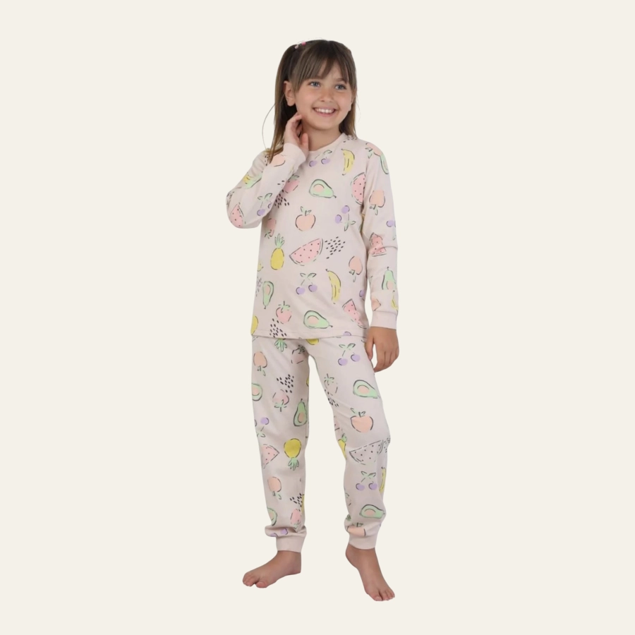 İsobel 51206 Meyve Desenli Pijama Takımı