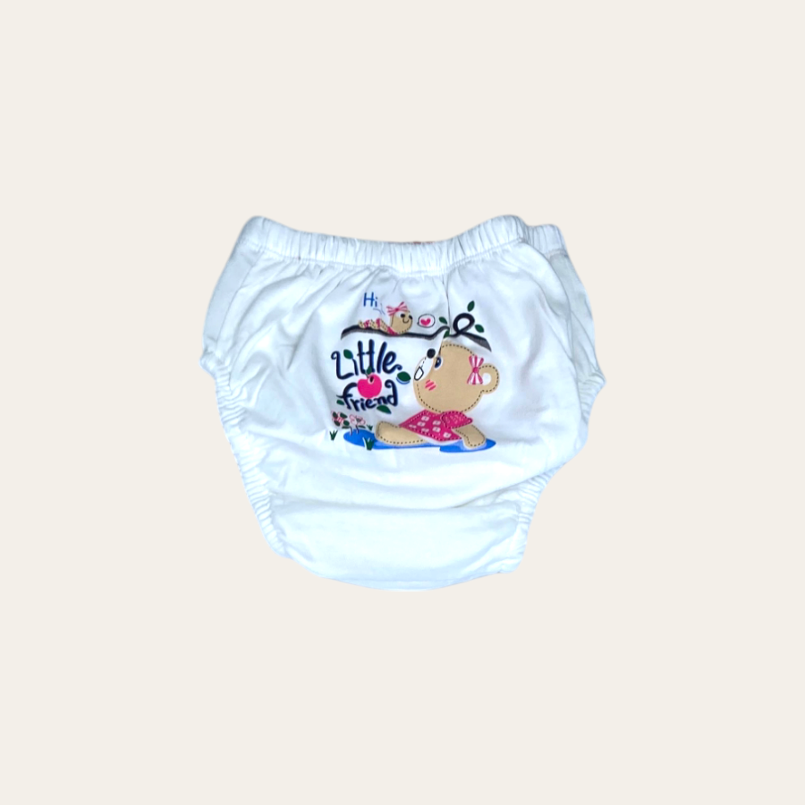 Poopes 314 Ayıcık Desenli Alıştırma külodu
