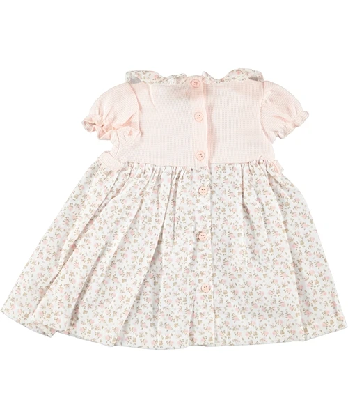 Baby Rose 4909 Robası Fırfırlı Bebek Elbise